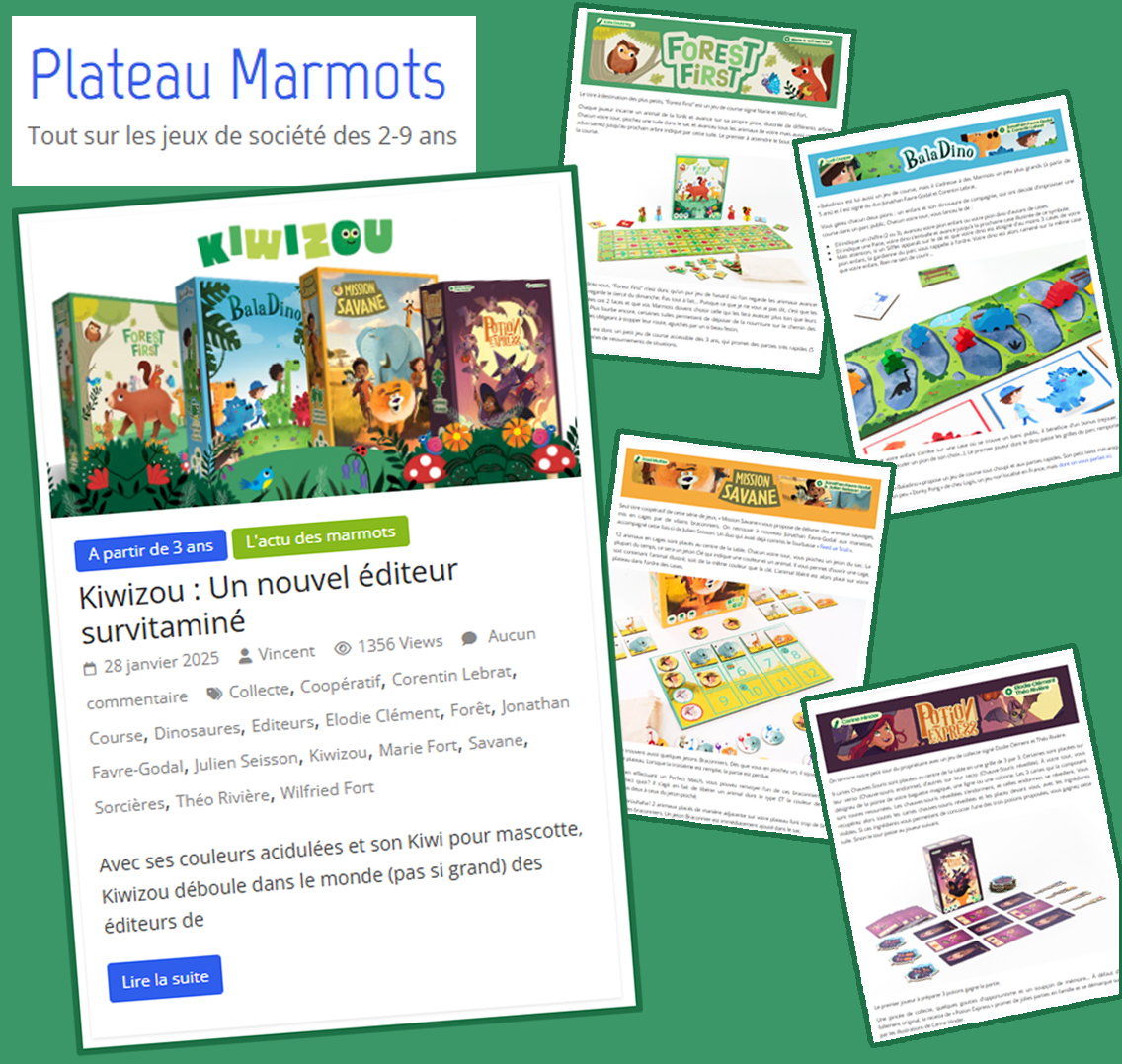 Kiwizou & plateau marmots